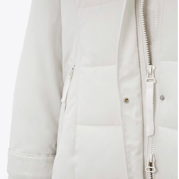 Zara Women’s Water Repellent Long Padded Coat - Picture 7 of 9